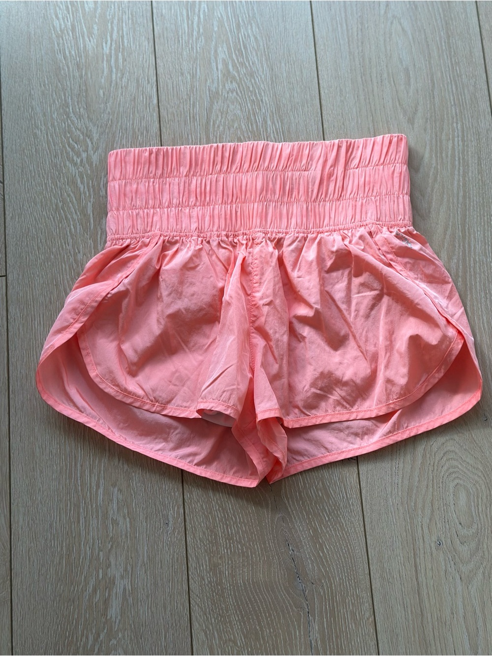 Free People Movement Neon Orange Running Shorts Size M